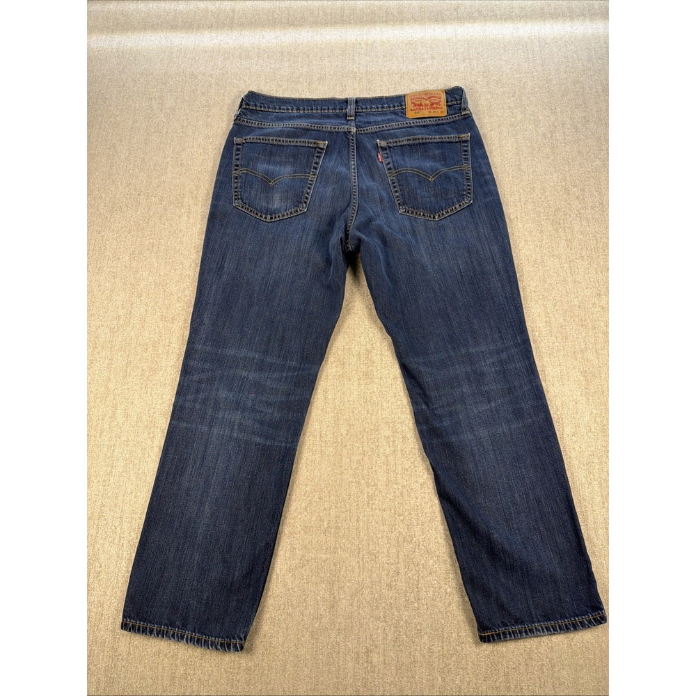 Levi's‎ 541 Athletic Taper Jeans Mens 36x30 Blue Medium Wash Stretch Denim